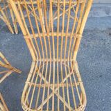 Chaises rotin