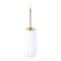 Opaline Glass Pendant by Limburg, Germany, 1970s