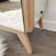 Vintage mirror bedside table