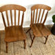 Série de chaises scandinave 45 cm