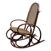 Rocking-chair canné 1900
