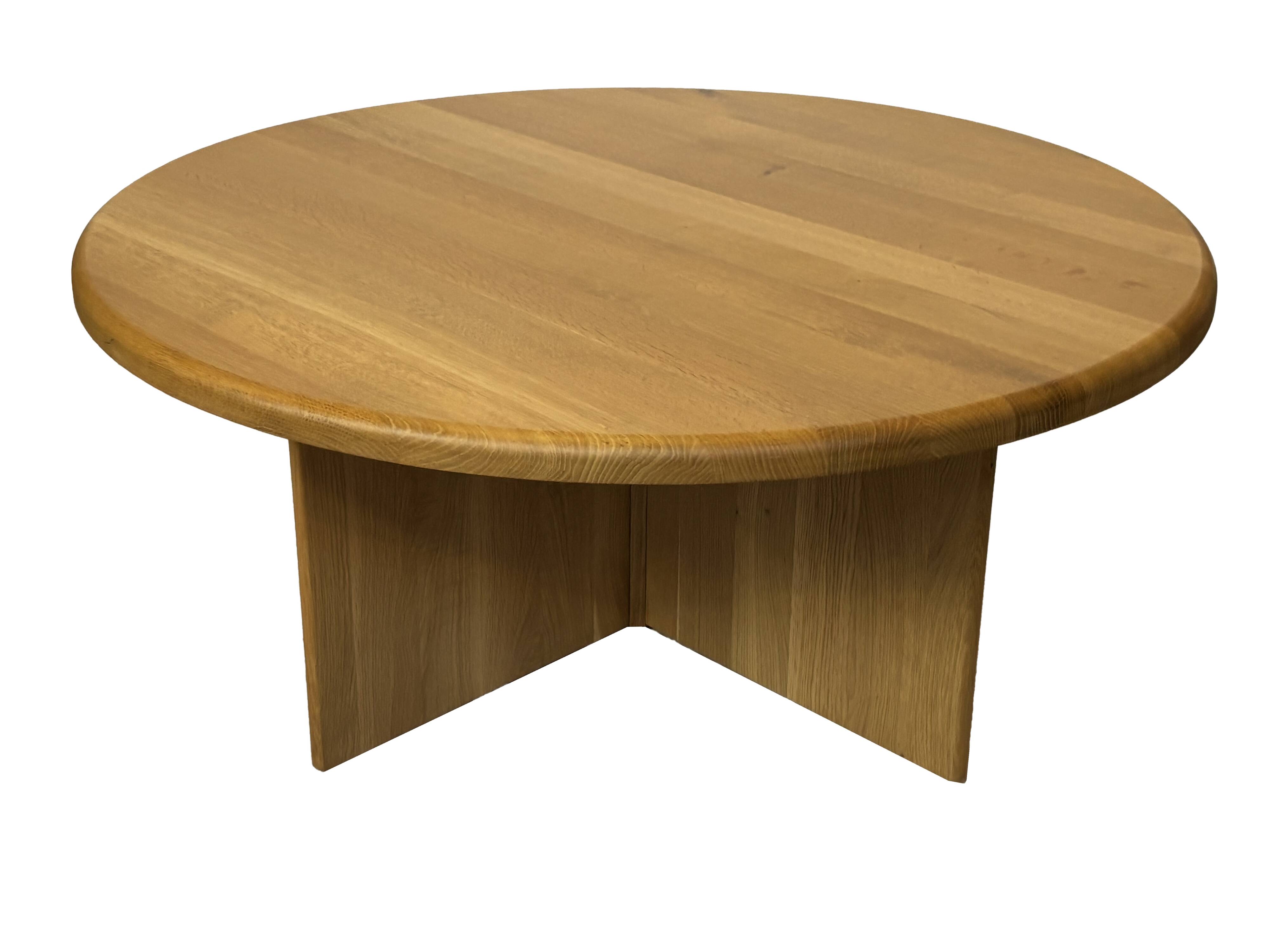 Vintage coffee table with side tables 80s design