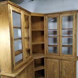 Bistro corner bookcase
