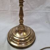 Gold brass desk lamp