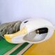Flexible ceramic duck lamp, 1968