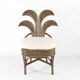 Suite de 6 chaises en rotin