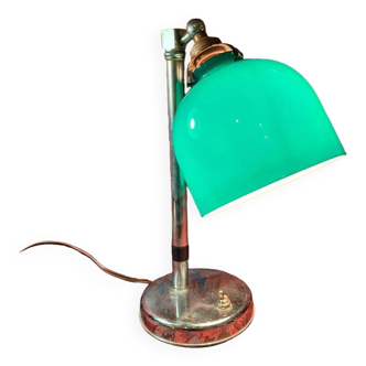 Lampe de banquier ou notaire vers 1940