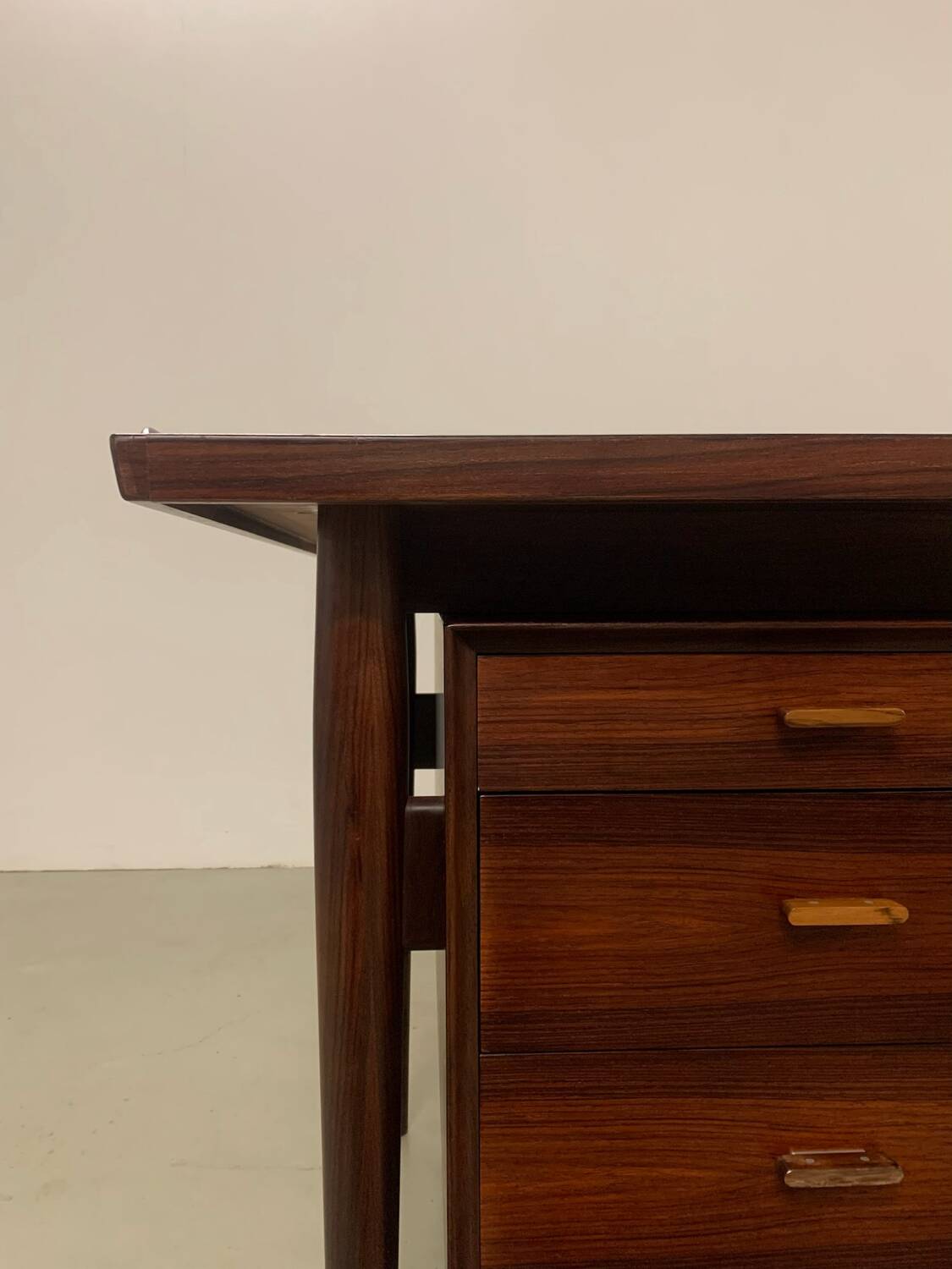Palisander Executive Desk by Arne Vodder for Sibast 1960s