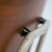 Olof Kettunen Chair and Stool for Merivaara, Finland 1950s