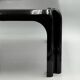 Coffee Table 'Elena', Vico Magistretti Design for Metra Italy, Glossy Black, 1970s