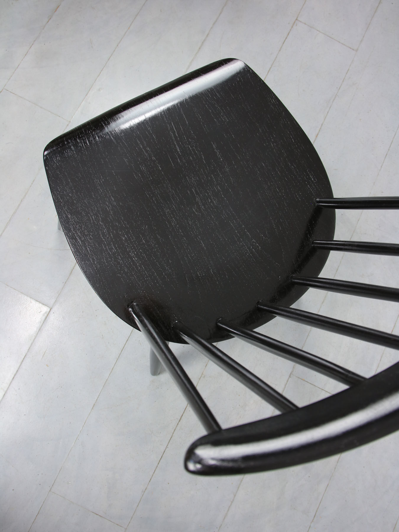 Pair of Black Fanet chair by Ilmari Tapiovaara, 1960s