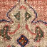 Tapis Vintage Bleu Oriental 4x9, 137x272Cm