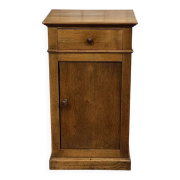 Nightstand from the late 19th century in cherry wood.
