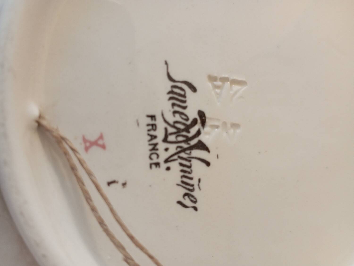 Assiettes Et Plat Sarreguemines – Faïence Style Alsace – Multicouleur – Occasion