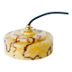 Clichy glass pendant light, Marbled Effect, Leopard, 1940