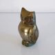 Vintage owl in brass 1960