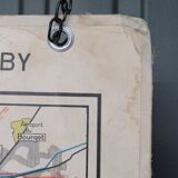 Old school map France/Paris No.48 Hatier edition