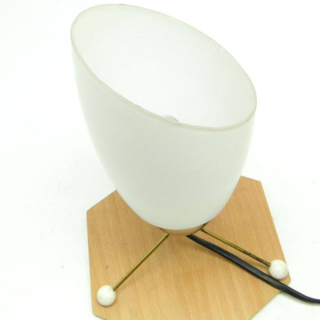 Czechoslovakian Pop Art Bedside Lamp, 1960s
