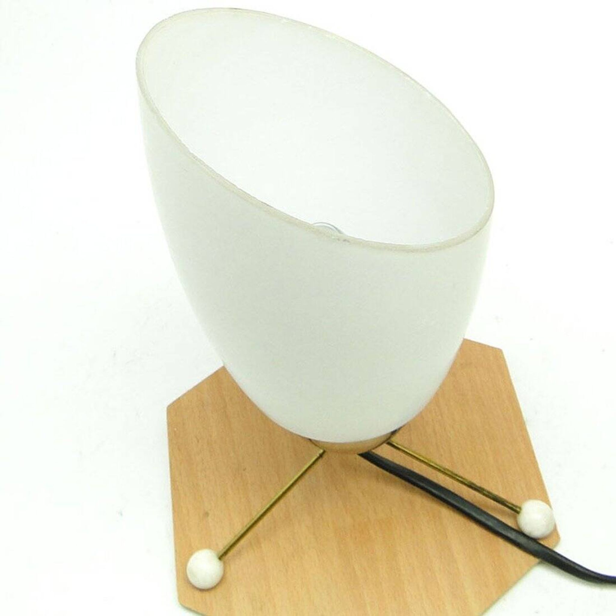 Czechoslovakian Pop Art Bedside Lamp, 1960s