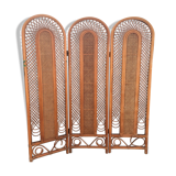 Rattan screen, bamboo and canning