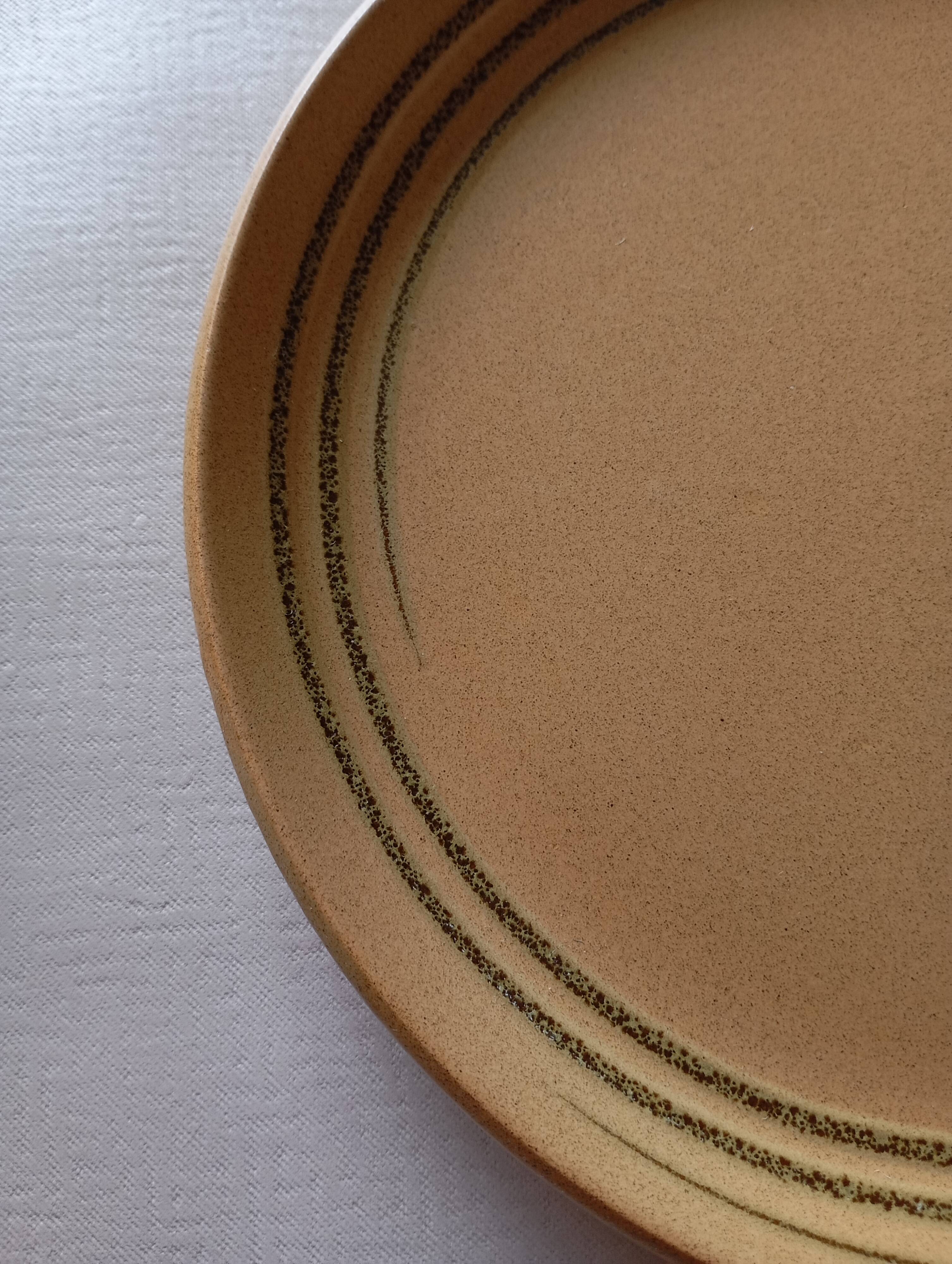 Sarreguemines "Chaumière" dinner plates