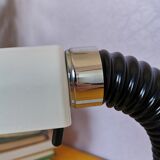 Flexible and adjustable lamp lacquered brass, 1970