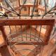 Cage à oiseaux en bois