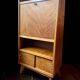 Secrétaire vintage pieds compas en bois