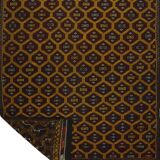 Tapis kilim de zone, kilim turc noué à la main en laine vintage, tapis 340 cmx 165 cm