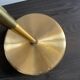 Scandinavian brass floor lamp