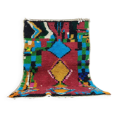 Handcrafted Moroccan Berber Rug 155 X 105 CM