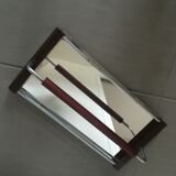 Mirrored tray with handle