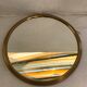 Former golden metal service tray