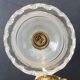 Pair of antique gold wall sconces