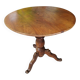 Three-legged side table in solid fruitwood.