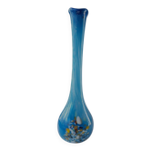 Multicoloured soliflore vase, presumably France.