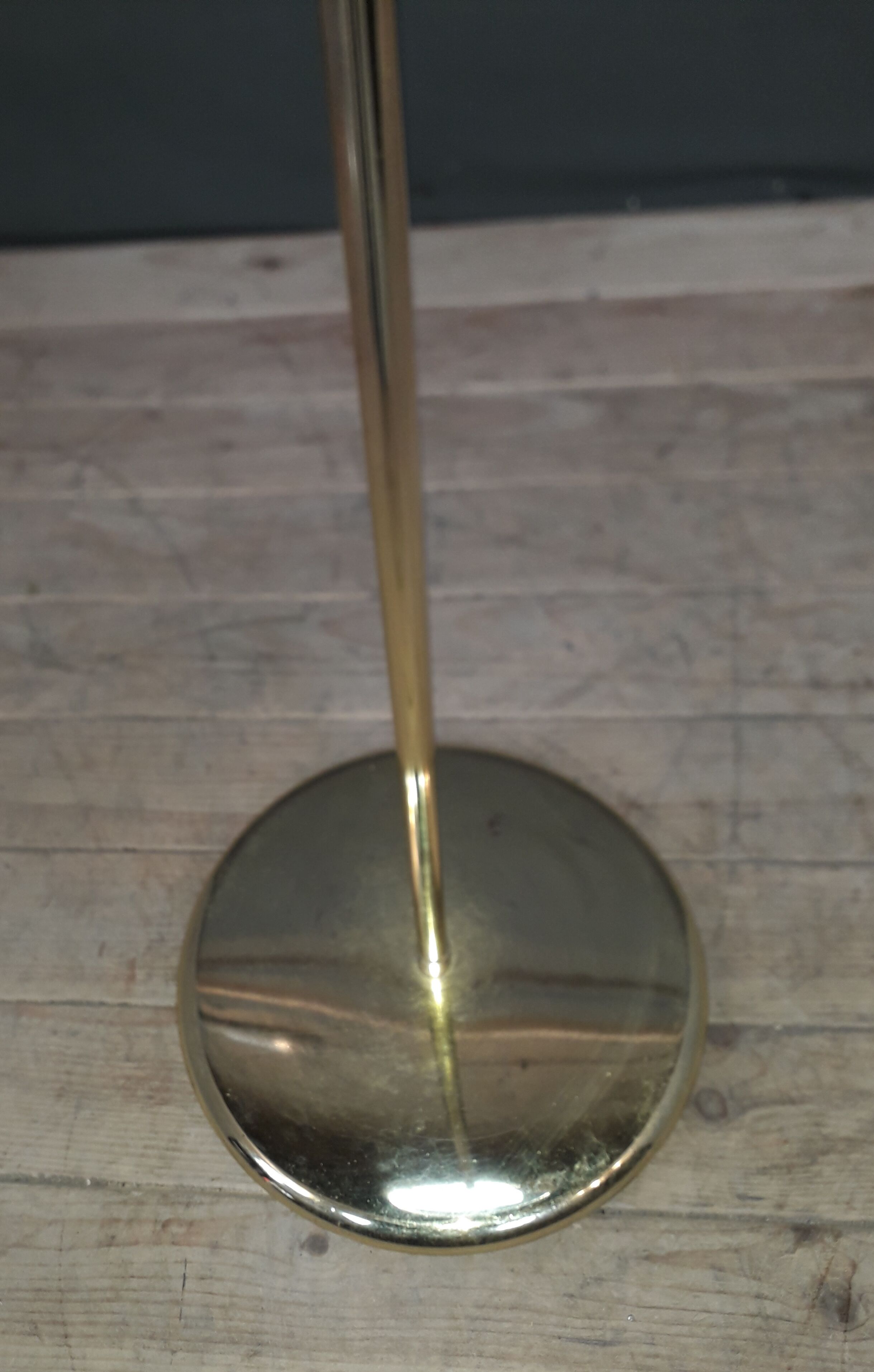 Mirroir rond sur pied télescopique