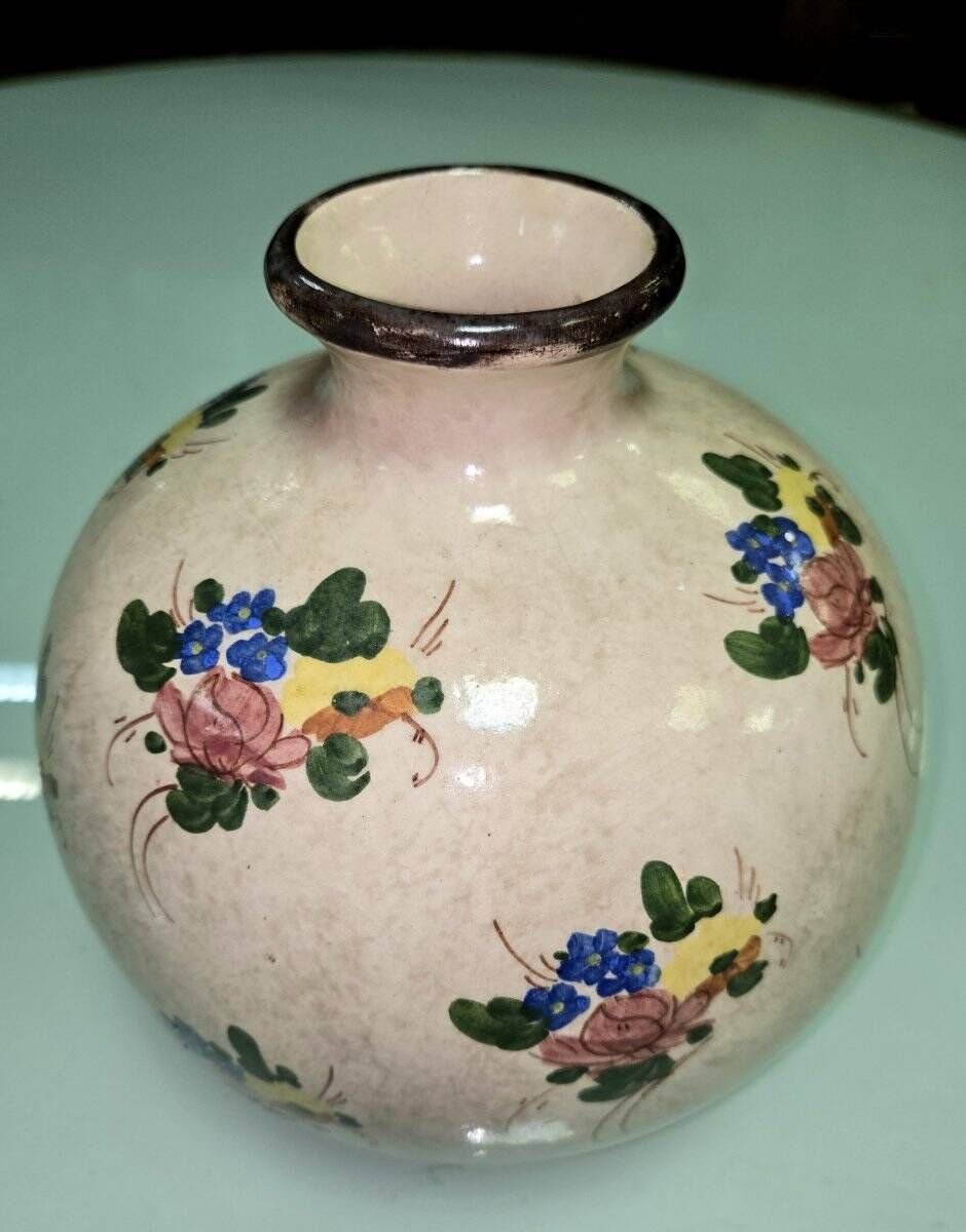 Ball vase Jérôme Massier Vallauris