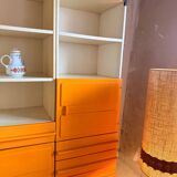 Set of 3 "Space Age" Storage Columns - 1970 Design