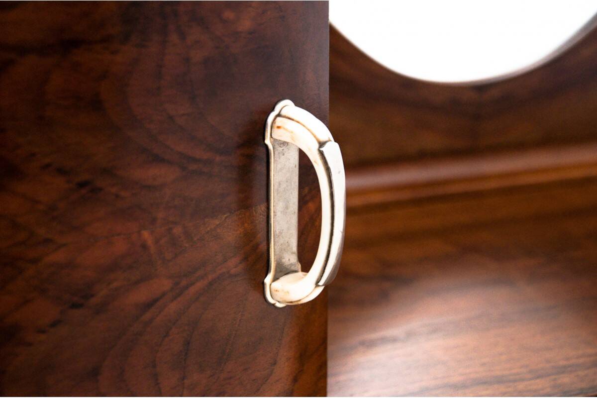 Coiffeuse - Miroir tremo Art Déco, Italie, années 1920. Après rénovation.