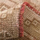 3x12 brown & beige vintage runner rug 100x360cm