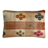 Vintage turkish kilim cushion cover 30x50cm