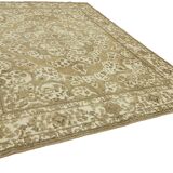 286 cm x 374 cm beige wool carpet