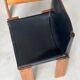 Chaises de salle à manger noires italiennes vintage et de collection par Afra et Tobia Scarpa