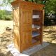 Antique solid pine cupboard