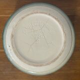 Old Sarreguemines ceramic flowerpot France 5785 vintage