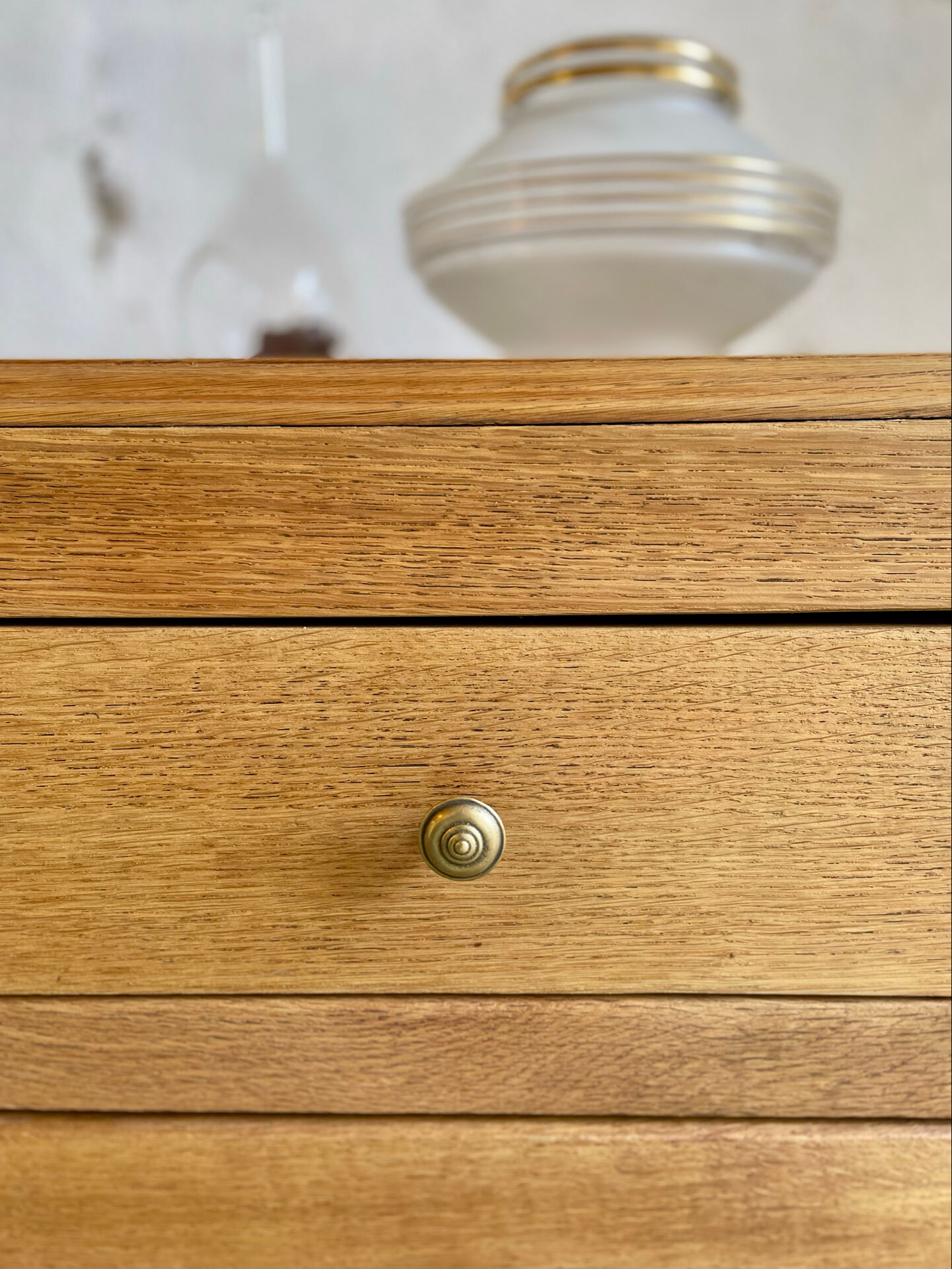 Commode vintage bois - années 50/60 – 4 tiroirs