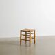 French Mid Century Wooden "N17" Stool by Charlotte Perriand, 1960s
