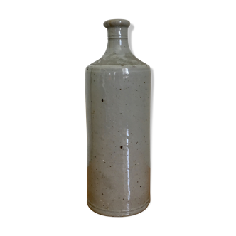 Bouteille en grès emaillé vintage