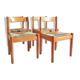 Quatre chaises Carimate Vico Magistretti Cassina
